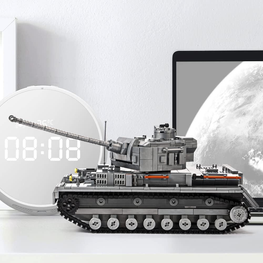 DAHONPA Military Series Panzer-Ⅳ Tank Building Blocks Set with 1328 Pieces