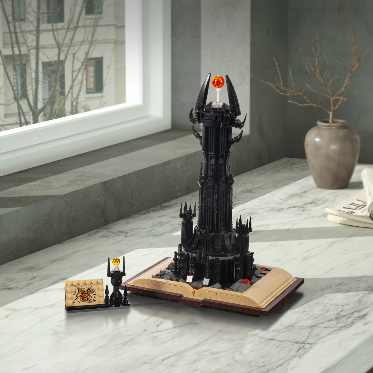 DAHONPA Grimoire Series Dark Tower Building Blocks Sets with 969 Pieces