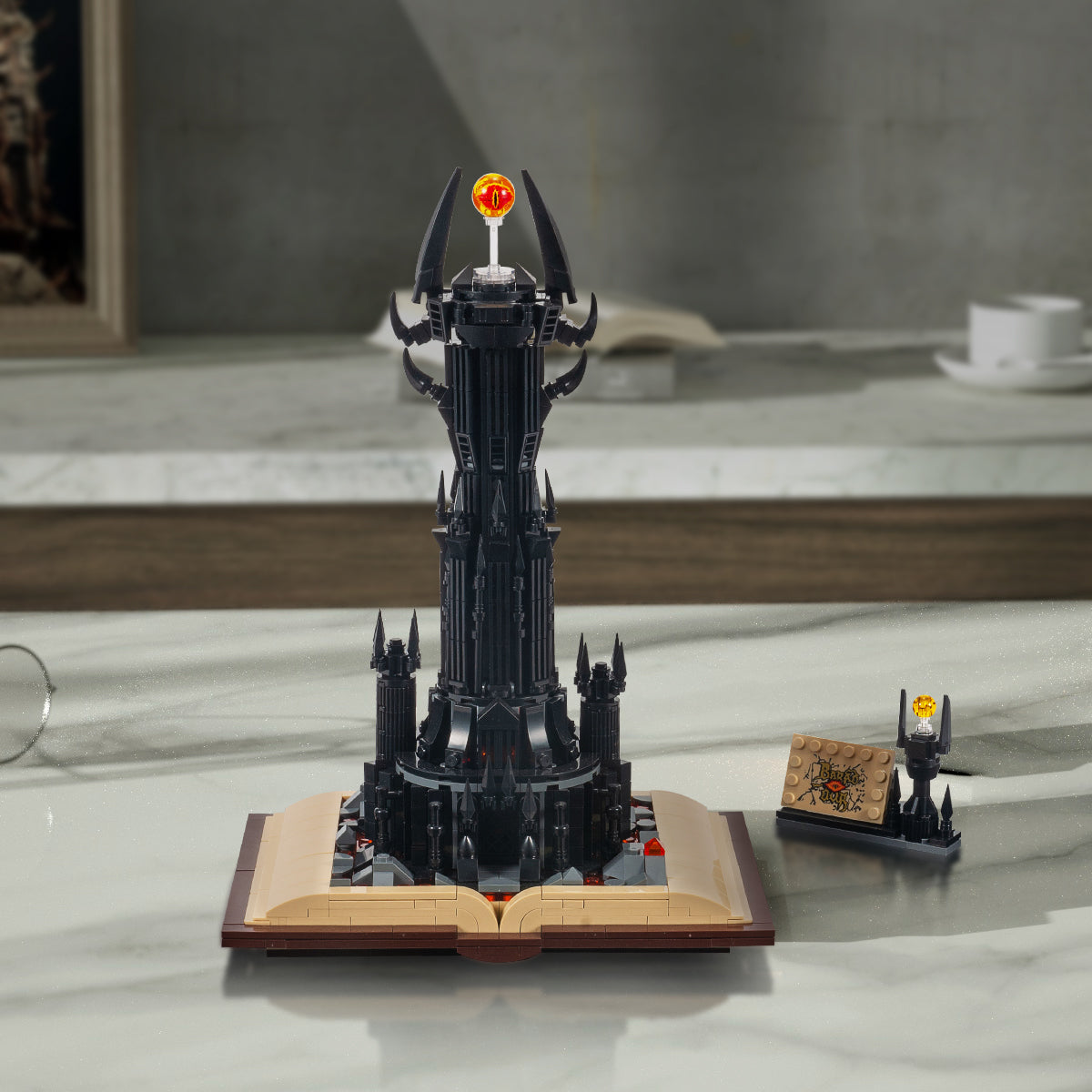 DAHONPA Grimoire Series Dark Tower Building Blocks Sets with 969 Pieces
