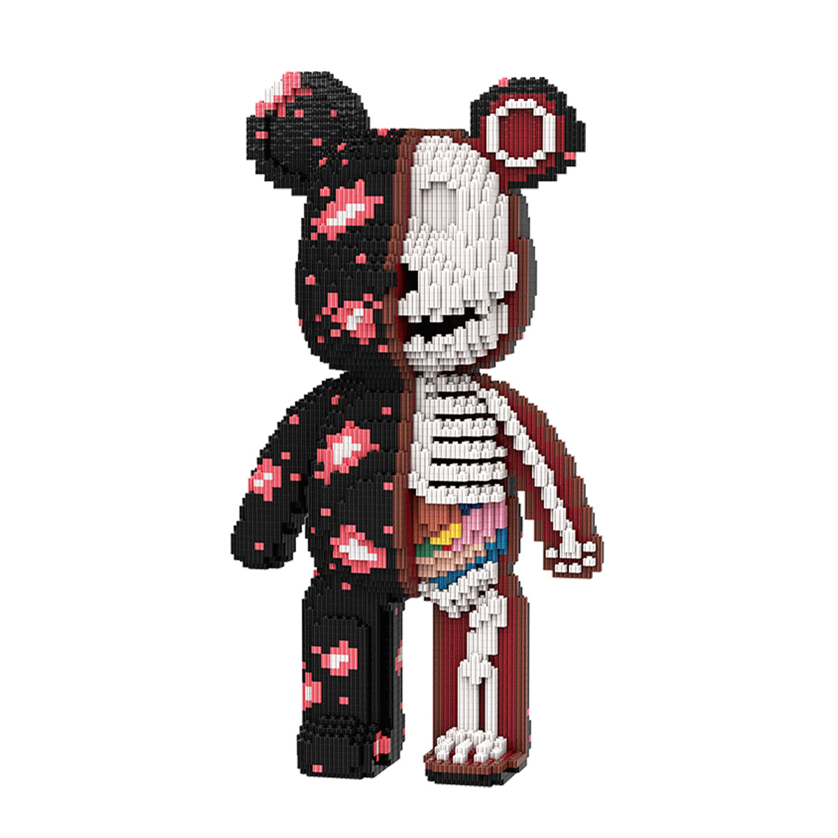 DAHONPA Animal Dissection Skeleton Bear Micro Building Blocks Set(7220PCS), Creative Home & Office Decor, Gift for Adults and Kids
