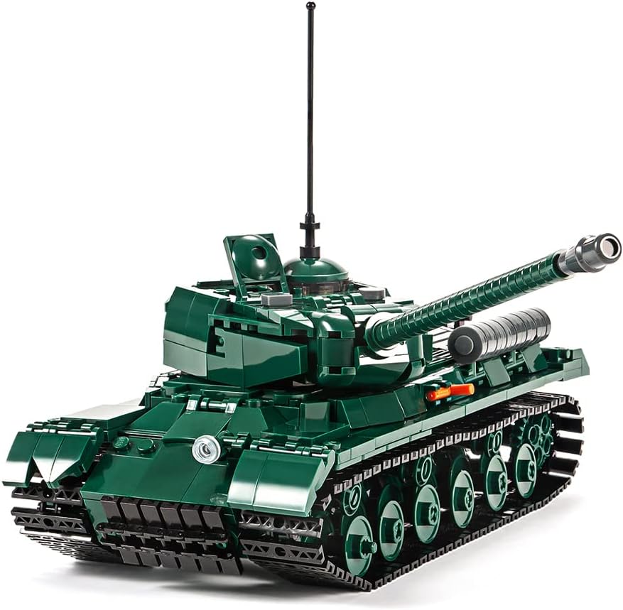 DAHONPA Military Series IS-2 Heavy Tank Building Blocks Set with 845 Pieces