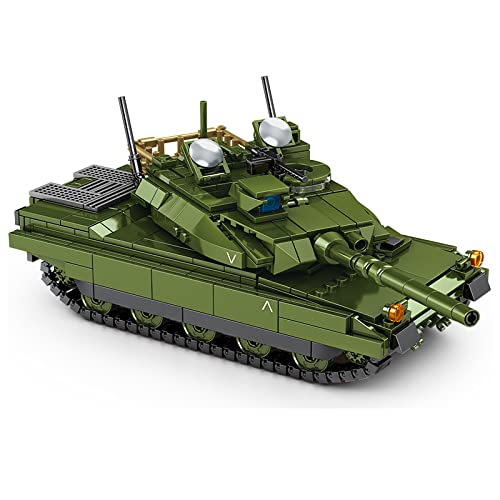DAHONPA Military Series Type 10 Tank Army Building Blocks Set with 806 Pieces