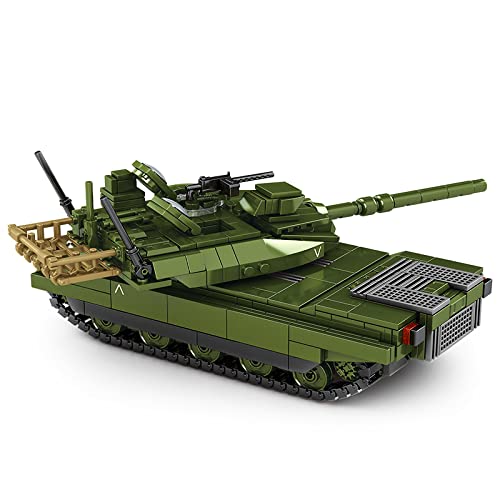 DAHONPA Military Series Type 10 Tank Army Building Blocks Set with 806 Pieces