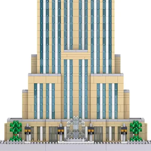 DAHONPA Architecture Series Empire State Micro Mini Building Blocks Set with 3819 Pieces OXCTOY