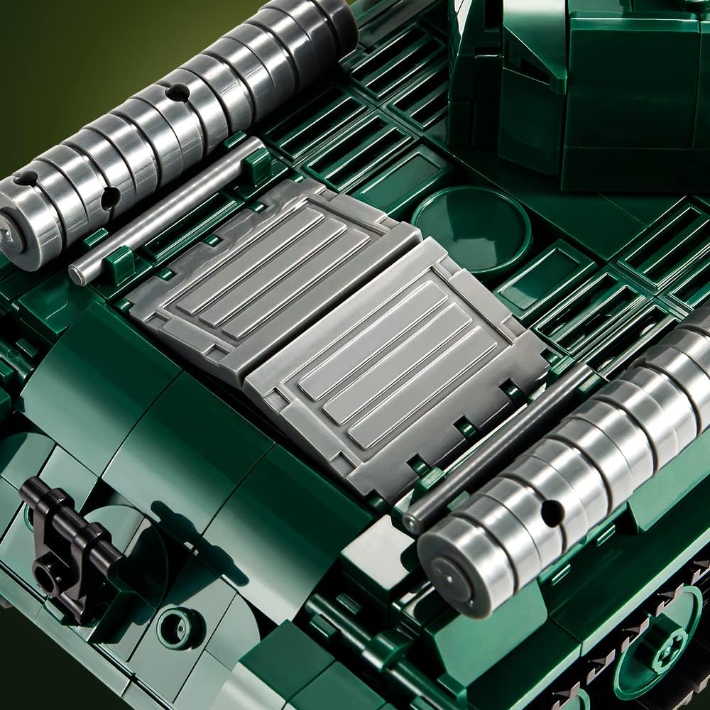 DAHONPA Military Series IS-2 Heavy Tank Building Blocks Set with 845 Pieces