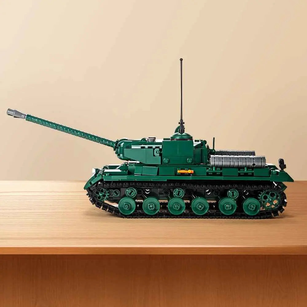 DAHONPA Military Series IS-2 Heavy Tank Building Blocks Set with 845 Pieces