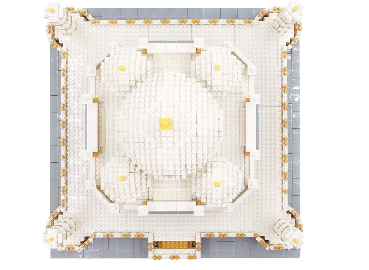 DAHONPA Architecture Series Taj Mahal Micro Mini Building Blocks Set with 4000 Pieces