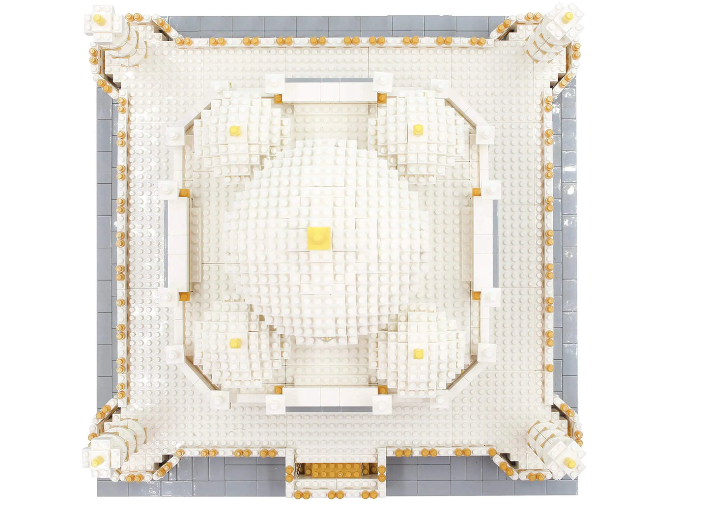 DAHONPA Architecture Series Taj Mahal Micro Mini Building Blocks Set with 4000 Pieces OXCTOY