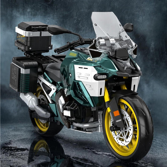 DAHONPA 1:8 Sports Motorcycle Building Blocks Set – 831 PCS Technic Bike Model Kit, Collectible STEM Construction Toy for Adults & Kids DAHONPA