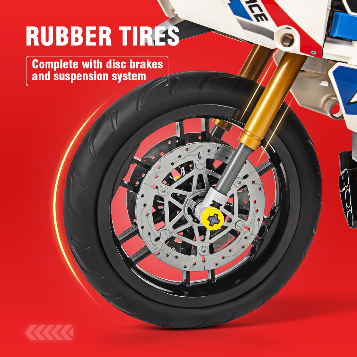 DAHONPA 2 in-1 Transform Motorbike Building Blocks Set, with 521 PCS Moto & Fighter Transform