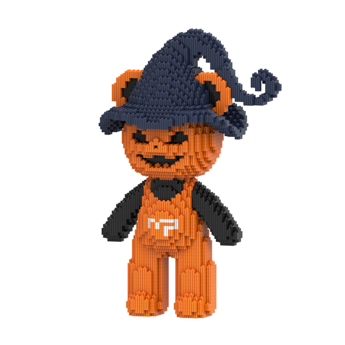 DAHONPA Halloween Pumpkin Bear Building Block Set, 2715 Pieces Micro Brick, Halloween Decoration Present, Home & Office Decor
