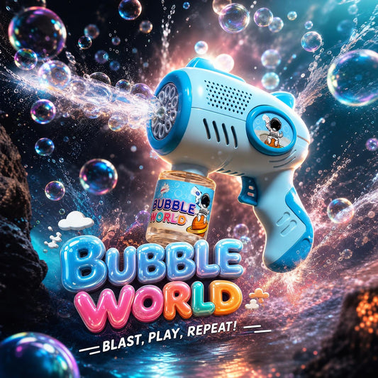 DAHONPA Ignite Your Child's Imagination with the Space Adventure Bubble Gun! DAHONPA