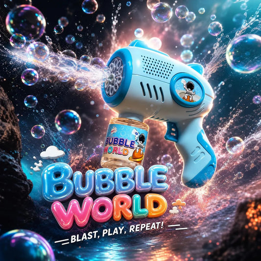 DAHONPA Ignite Your Child's Imagination with the Space Adventure Bubble Gun! DAHONPA