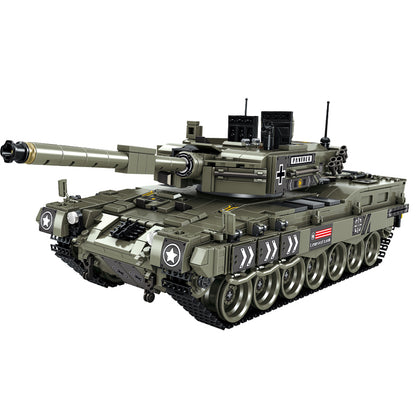 DAHONPA Military Series Leopard 2 Main Battle Tank Building Blocks Set with 1747 Pieces