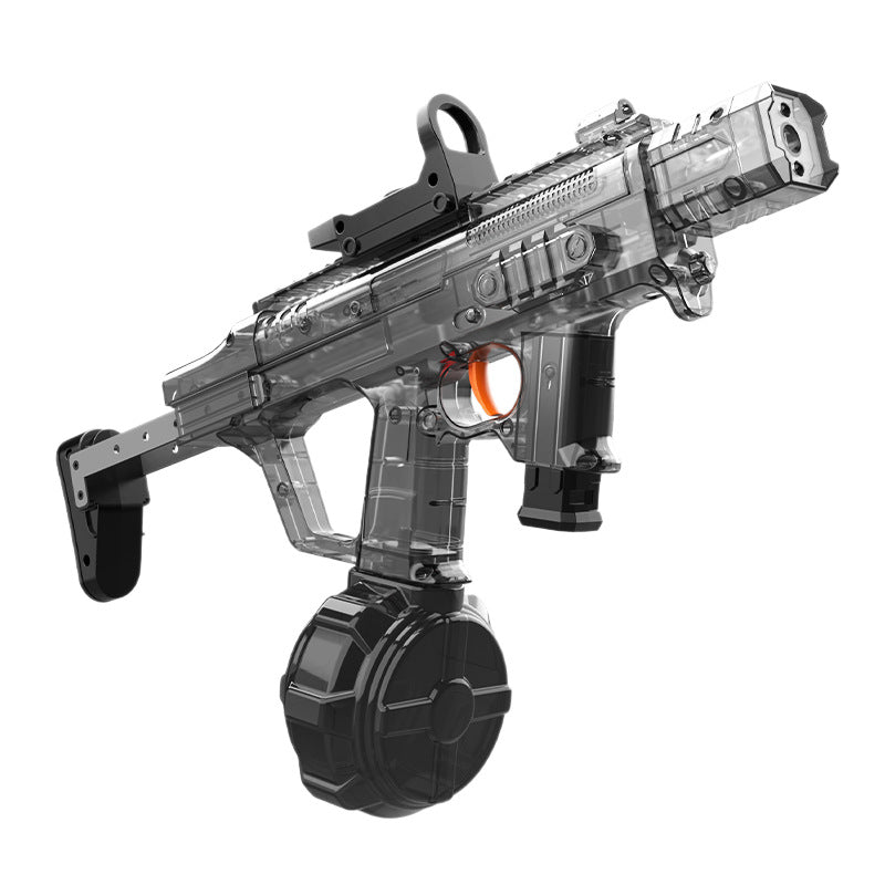 MK3 Electric Water Blaster – Fully Automatic LED Water Gun with Transparent Sci-Fi Design, USB Rechargeable, Auto Refill System for Outdoor Summer Water Battles