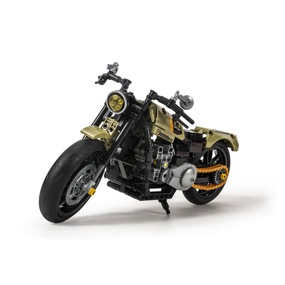 DAHONPA 2 in-1 Transform Motorbike Building Blocks Set, with 479 PCS Moto & Fighter Transform