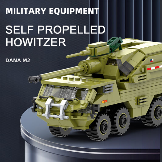 DAHONPA DANA M2 Howitzer Building Blocks Kit | Military Model