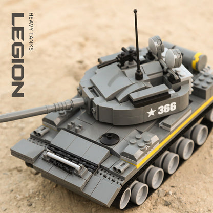 DAHONPA Heavy Tank Building Blocks Set | Modern Main Battle Tank Model Kit