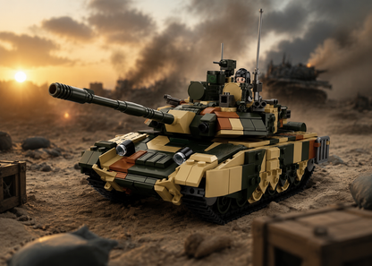 DAHONPA T-90MS Tank Building Blocks Kit | Military Model