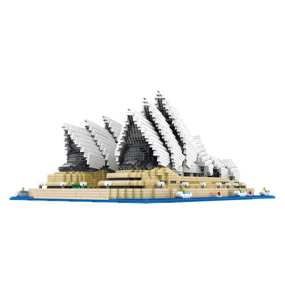 DAHONPA Architecture Series Sydney Opera House  Micro Mini Building Blocks Set with 4131 Pieces