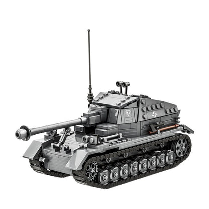 DAHONPA Dicker Max Tank Destroyer Building Blocks Set | Heavy Tank Model Kit