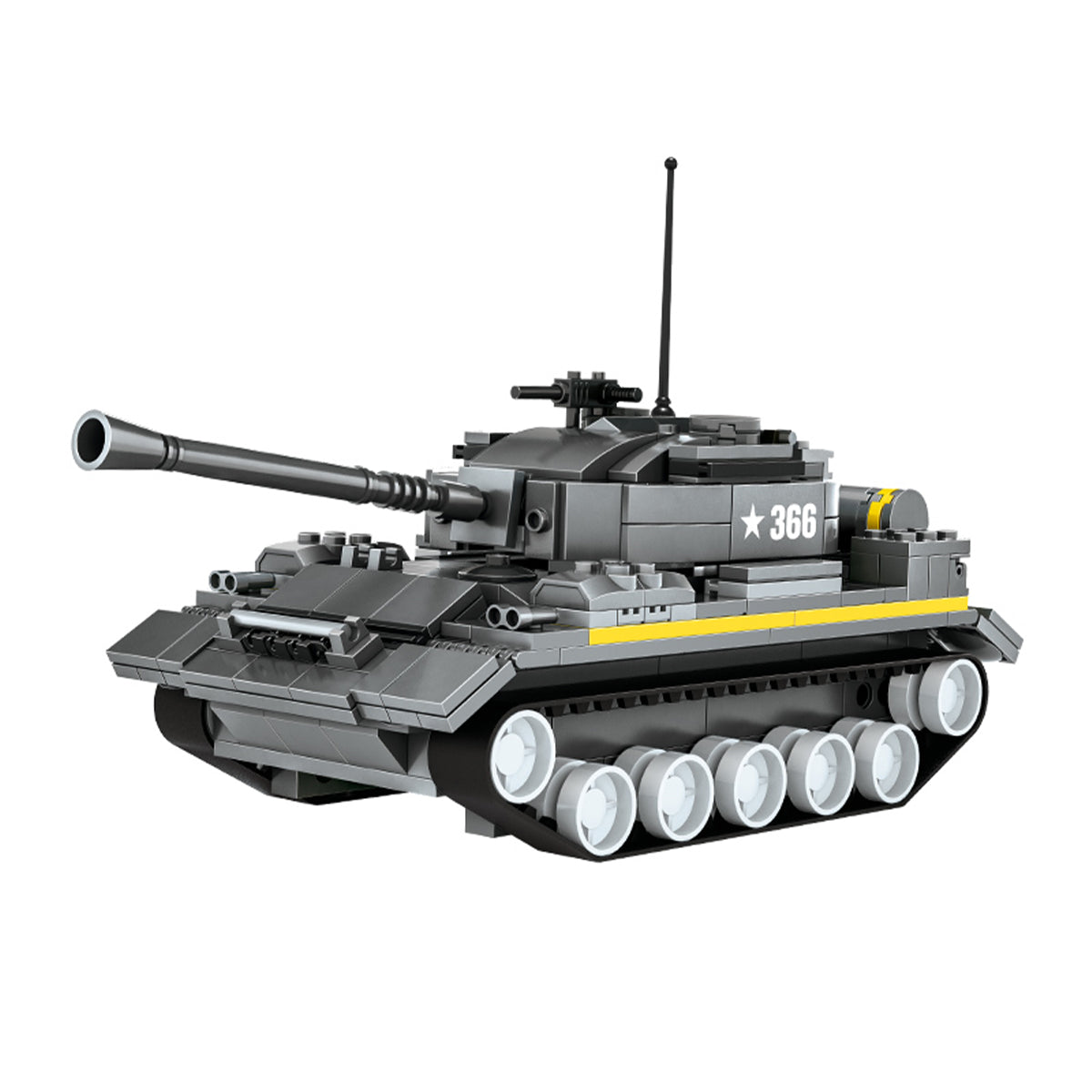 DAHONPA Heavy Tank Building Blocks Set | Modern Main Battle Tank Model Kit
