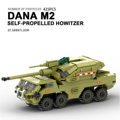 DAHONPA DANA M2 Howitzer Building Blocks Kit | Military Model