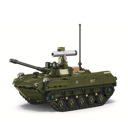DAHONPA BMD-2 Military Tank Building Blocks Set | Armored Vehicle Kit