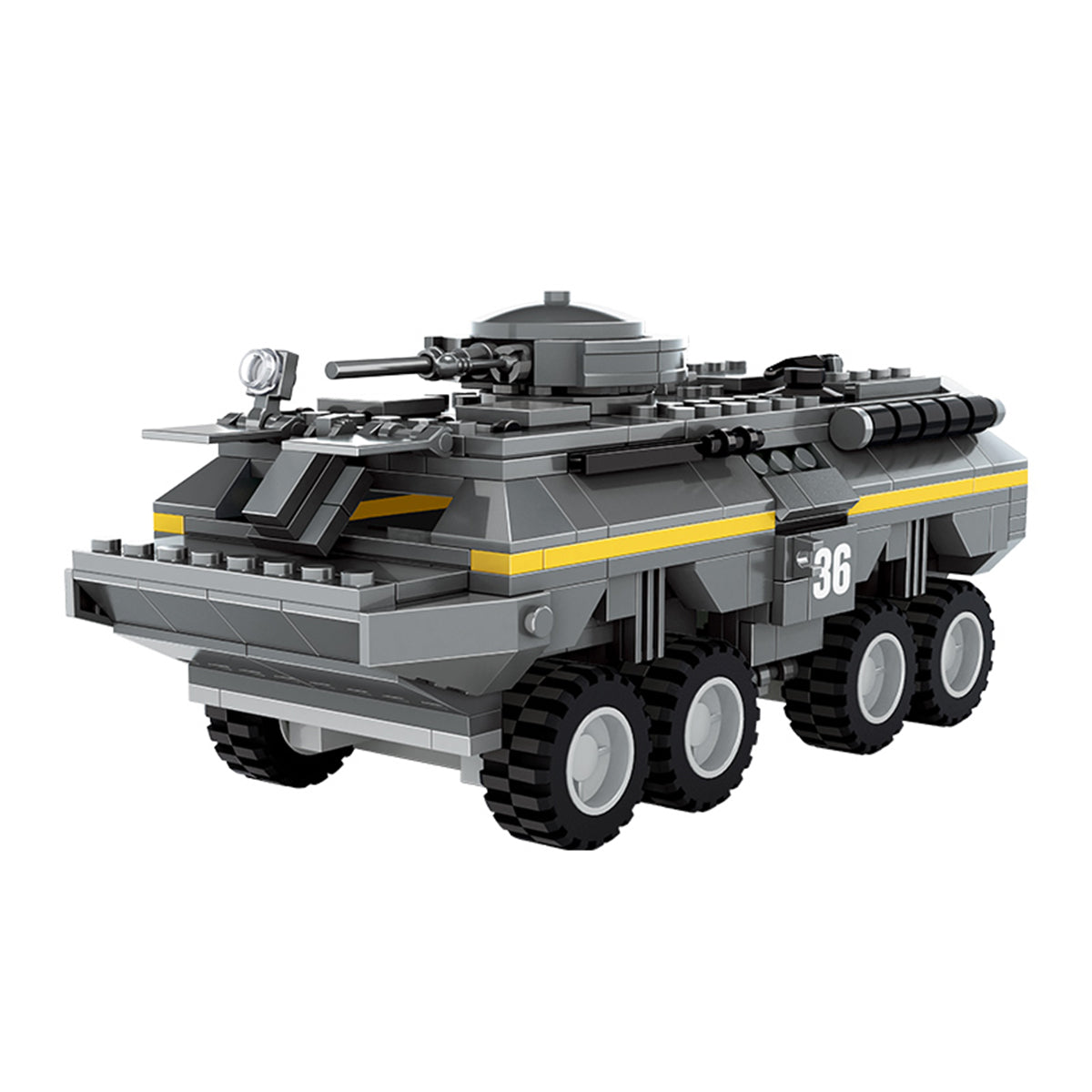 DAHONPA Heavy Tank Building Blocks Set | Modern Main Battle Tank Model Kit