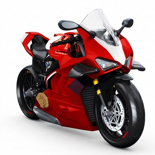 DAHONPA 642-Piece Racing Motorcycle Building Block Model – Detailed Collectible Set DAHONPA
