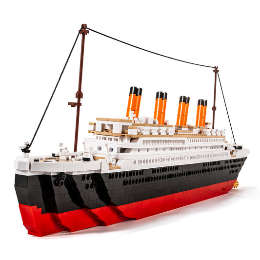 DAHONPA Titanic Model Building Blocks Kit, 1012 Pieces with Figures, Build and Display Cruise Ship Titanic Model, Toys Gift for Kids and Adults