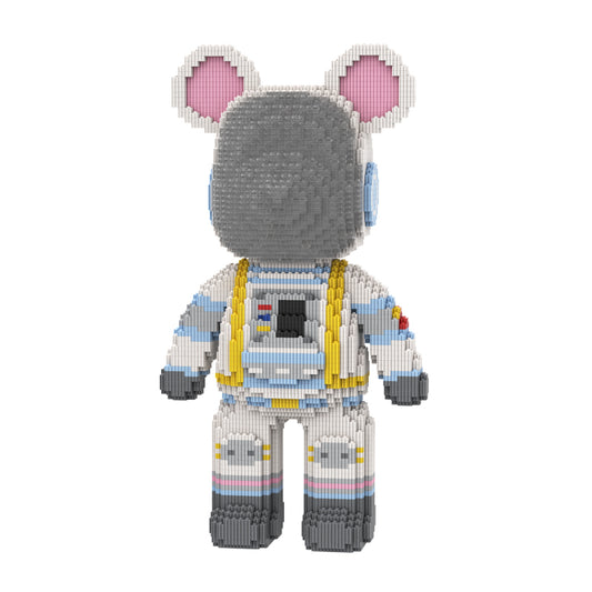 DAHONPA Space Astronaut Bear Micro Building Blocks Set (5100 PCS) – DIY Sci-Fi Trendy Collectible Figurine Toy for Kids & Adults