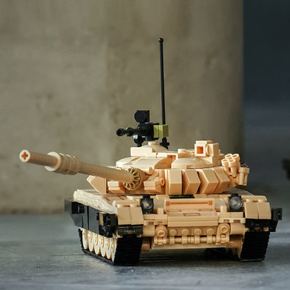 DAHONPA T-72B3 Main Battle Tank Building Blocks Set | Military Tank Model Kit for Adults
