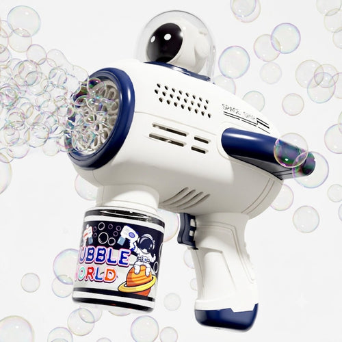 DAHONPA Astronaut Spaceship Bubble Gun - Automatic Bubble Maker Machine for Kids Summer Outdoor Play