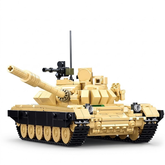 DAHONPA T-72B3 Main Battle Tank Building Blocks Set | Military Tank Model Kit for Adults