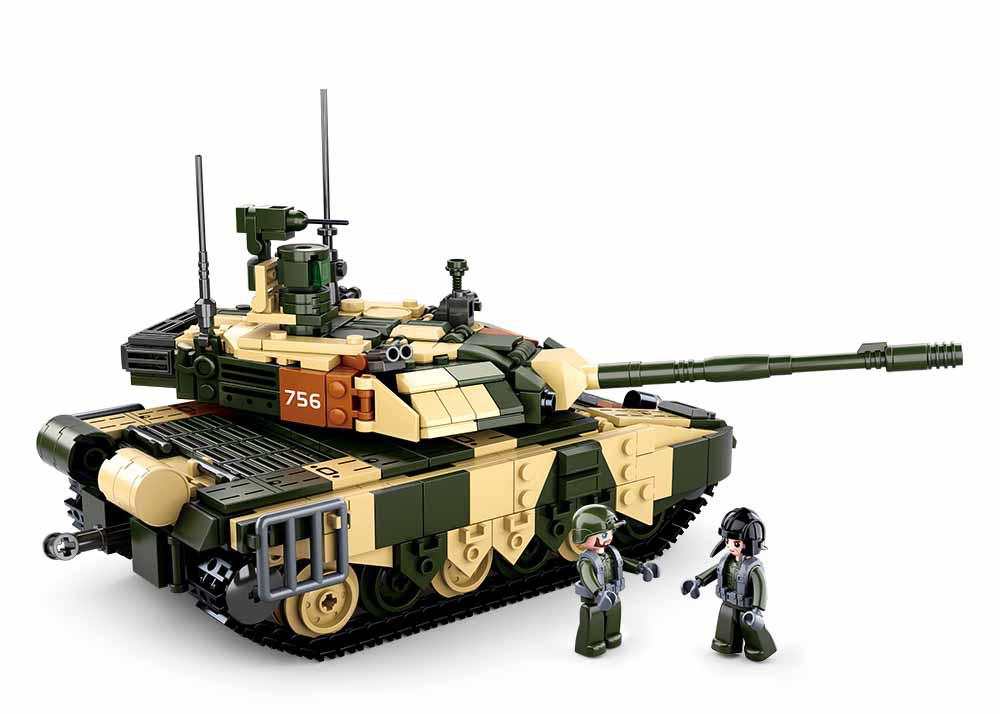 DAHONPA T-90MS Tank Building Blocks Kit | Military Model